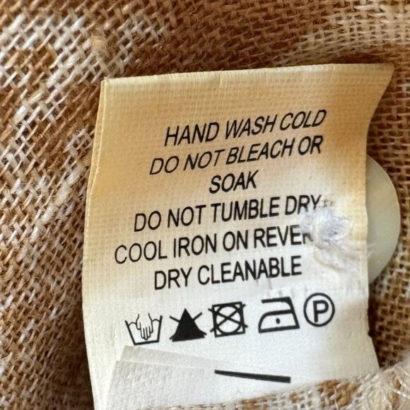 Monday  Barcelona 100%  Linen Tan Snake Print Long Sleeve Oversized Tunic Top - Picture 10 of 10